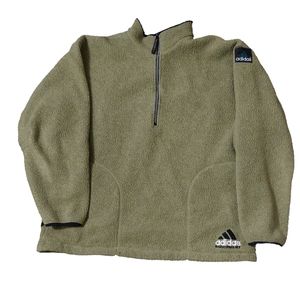 Vintage Adidas Fleece Quarter Zip